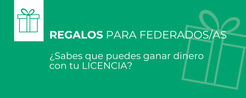 REGALOS para FEDERADOS/AS