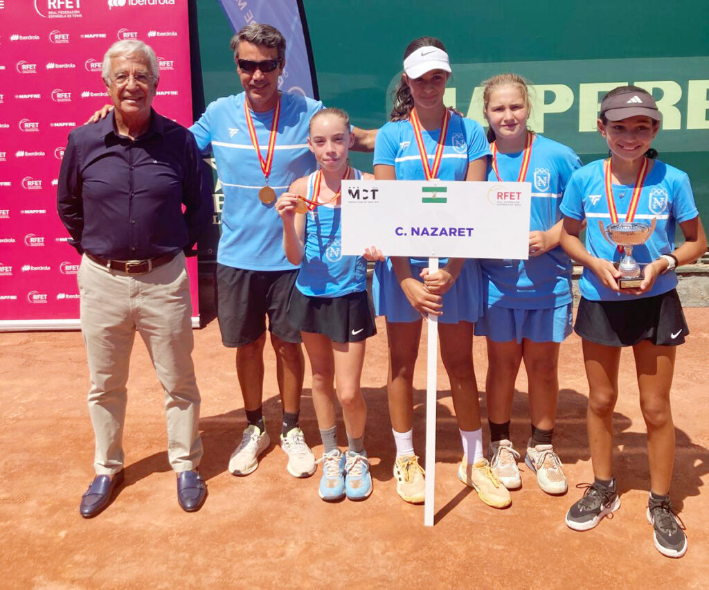 Club Nazaret, subcampeonas de España Alevín por Equipos