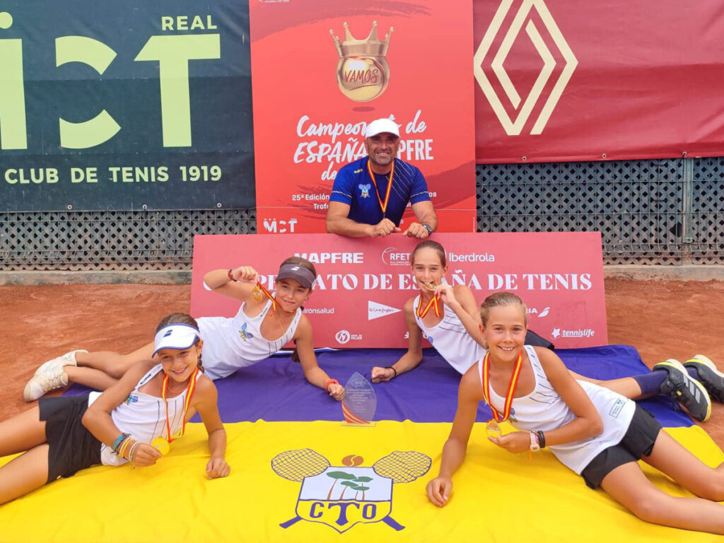 El CT Oromana, campeonas de consolación en el Campeonato de España Alevín