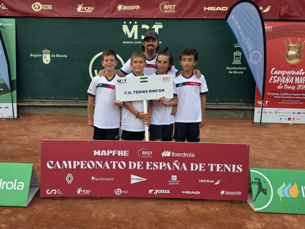 El Club Tennis Rincón, en el Campeonato de España Alevín por Equipos