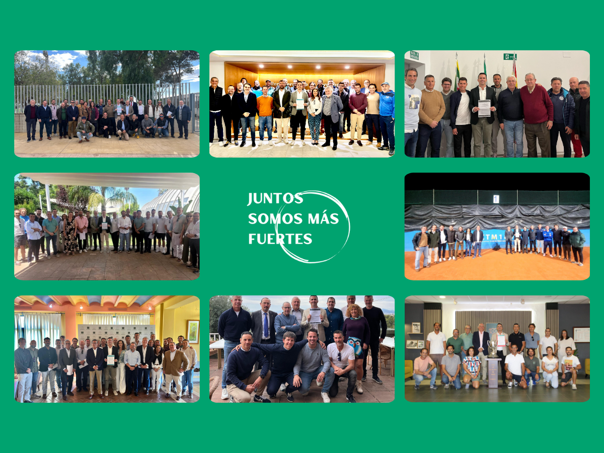 Juntos somos más fuertes - El tenis, tenis playa, pickleball y tenis en silla andaluz, unido en las 8 provincias