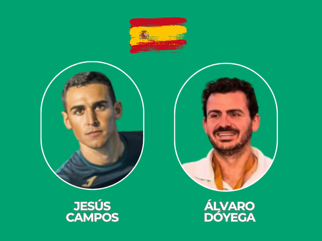Dos andaluces convocados para el mundial de pickleball en Florida con la selección española