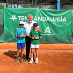 Campeonato de Andalucía Sub 9. Campeón Enrique Albi y finalista Kristupas Klovas. Open Arena Córdoba