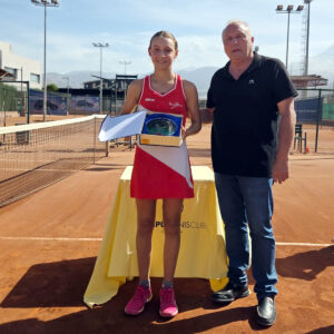 Olga García, campeona de Andalucía Sub 13