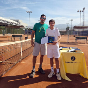 David Asensio, finalista del Campeonato de Andalucía Sub 13