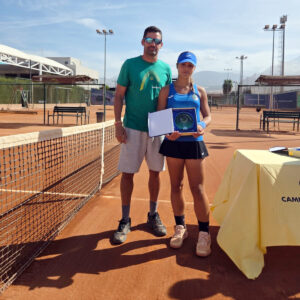 Martina Simón, finalista en el Campeonato de Andalucía Sub 13
