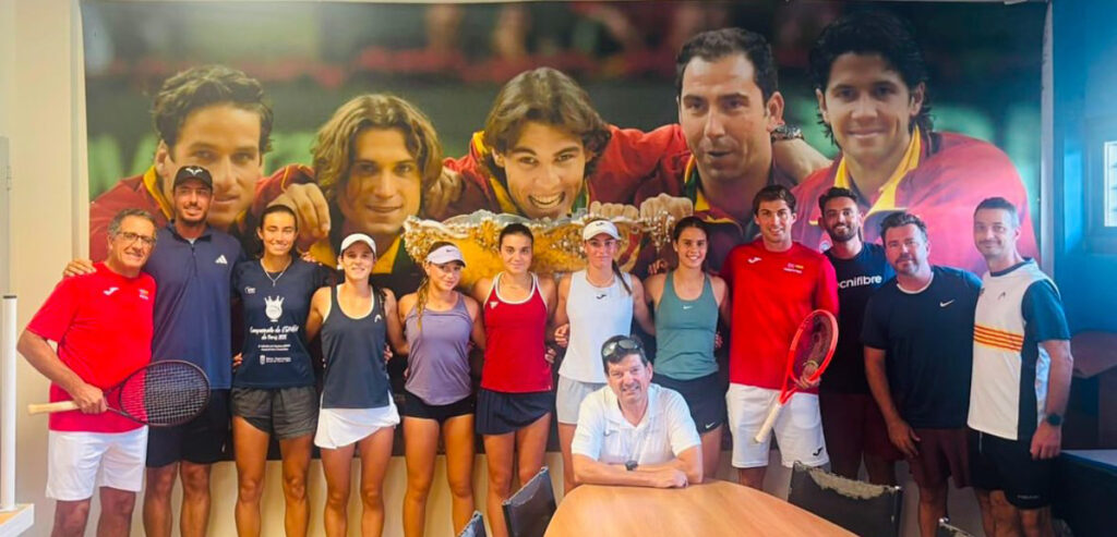 Concentración Sub 16 RFET en el Centro de Tecnificación de Tenis Blas Infante de Sevilla - Federación Andaluza de Tenis