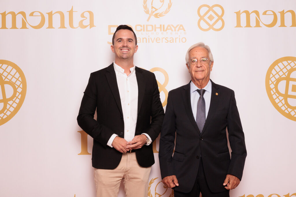 50 aniversario del Club de Tenis Cid Hiaya | Alberto Rodríguez Cervantes y José Salamanca | Foto Sandra Gallardo 