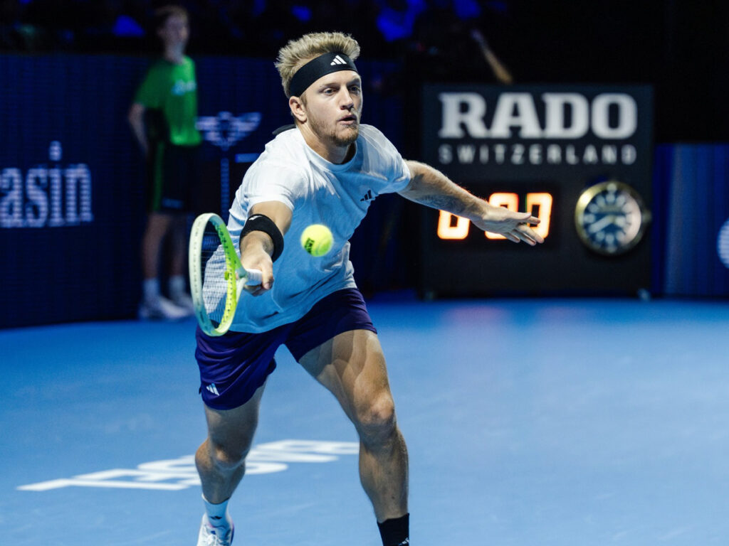 Alejandro Davidovich en Swiss Indoors Basel | Foto Swiss Indoors Basel