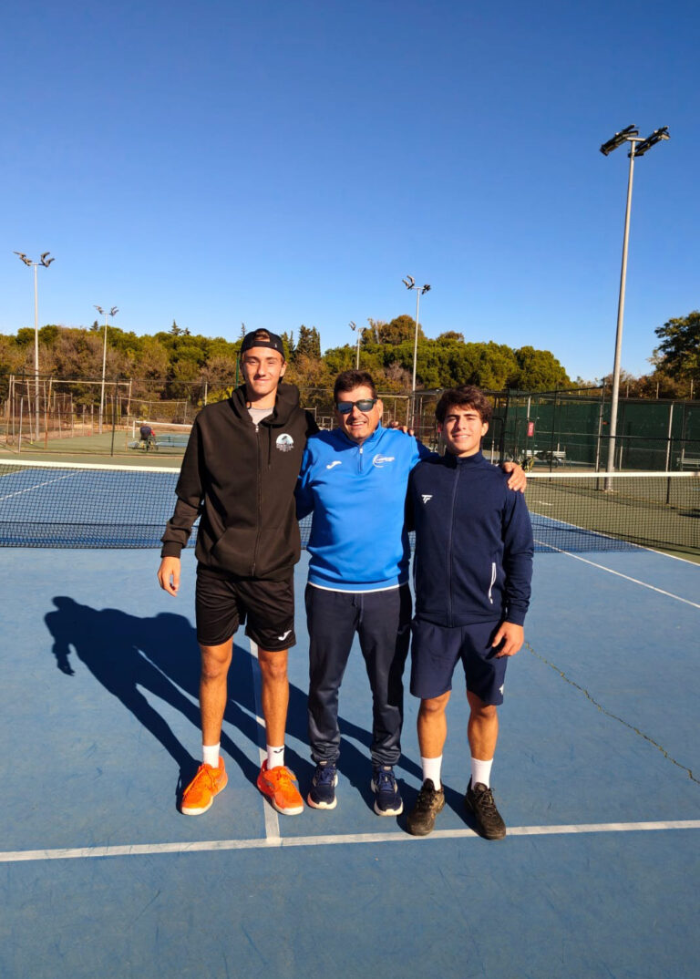 Concentración RFET Sub 15, en el CTT Blas Infante, Federación Andaluza de Tenis en Sevilla