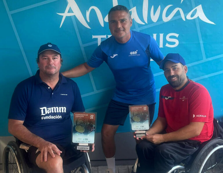 Campeonato de Andalucía de Tenis en Silla 2025 - Arturo Montes, campeón y Javi Sánchez, finalista