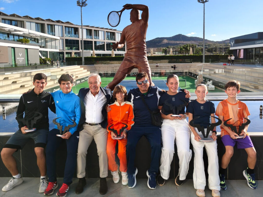 Expedición andaluza en el Máster del Rafa Nadal Tour en Manacor