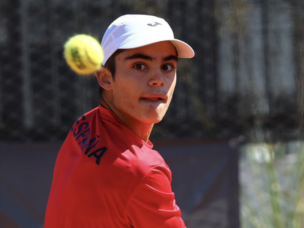 Adolfo Abascal, con España en la Copa Davis Junior | Foto ITF