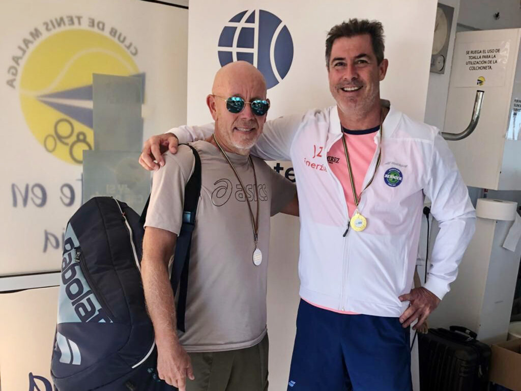 Carlos Galán, campeón del ITF M400 de Málaga en +55 | Foto Real Club de Tenis Betis
