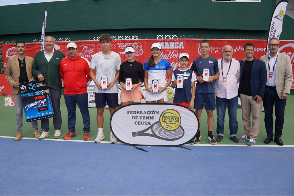 Carla Sofía Frutos, campeona U14 del Máster del Circuito RPT Marca by Wilson en Ceuta | Foto RPT Marca