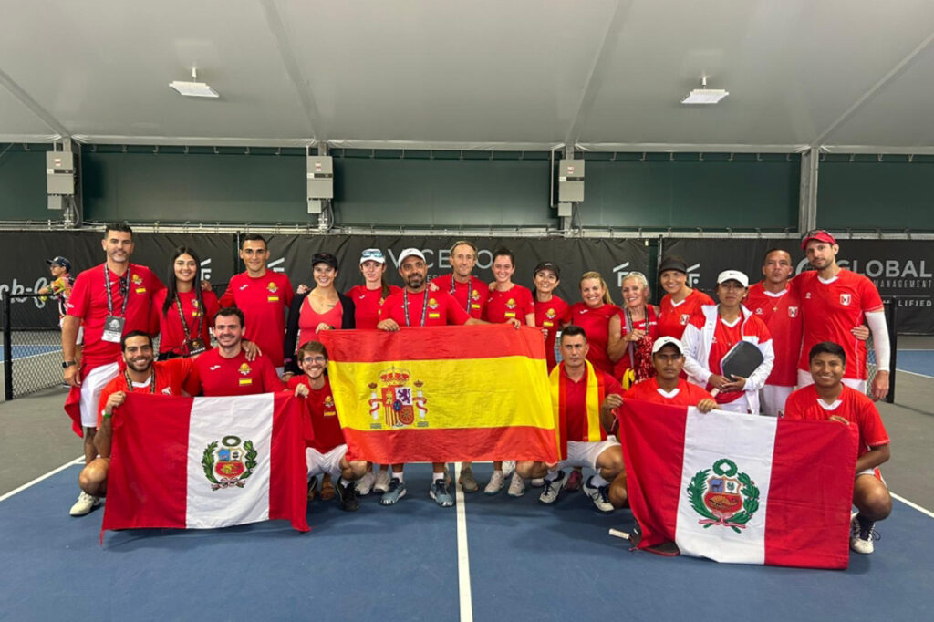 Selección Española en la Pickleball World Cup 2025 en Estados Unidos - Foto RFET Selección Española en la Pickleball World Cup 2025 en Estados Unidos - Foto RFET