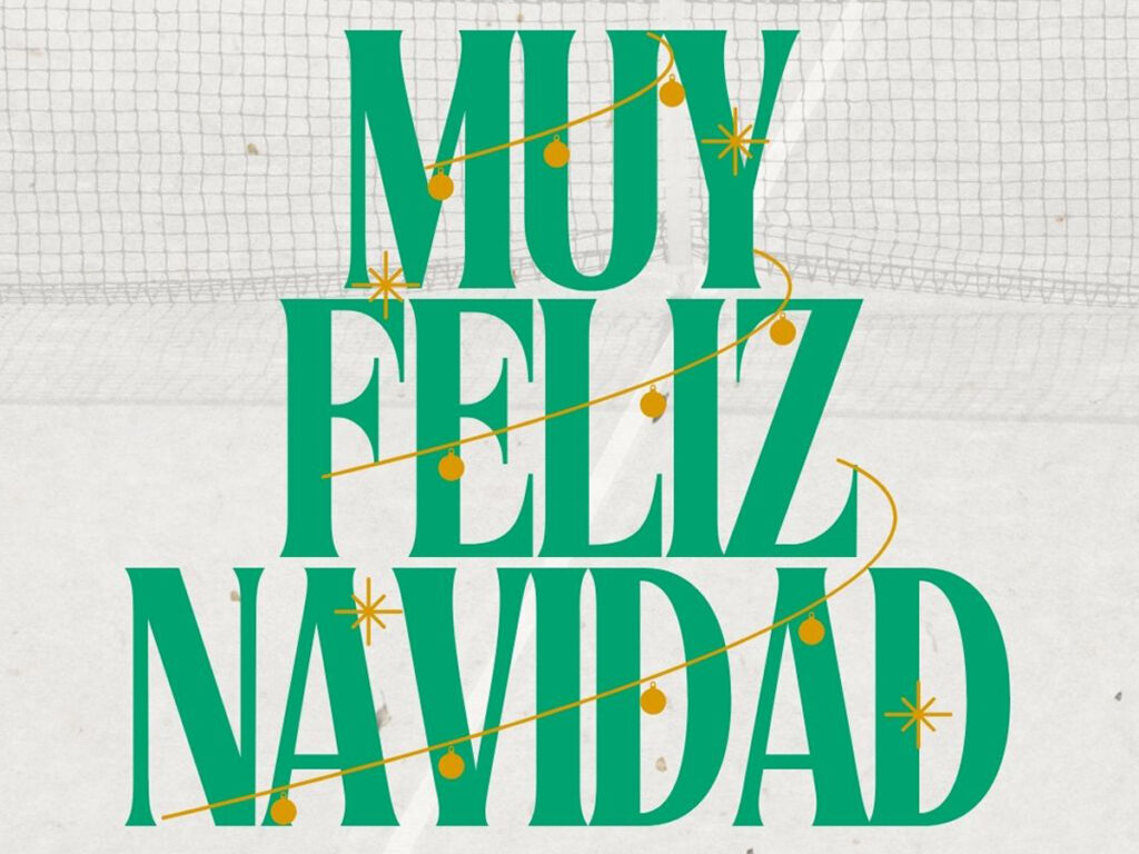 Muy Feliz Navidad 2025 - Federación Andaluza de Tenis