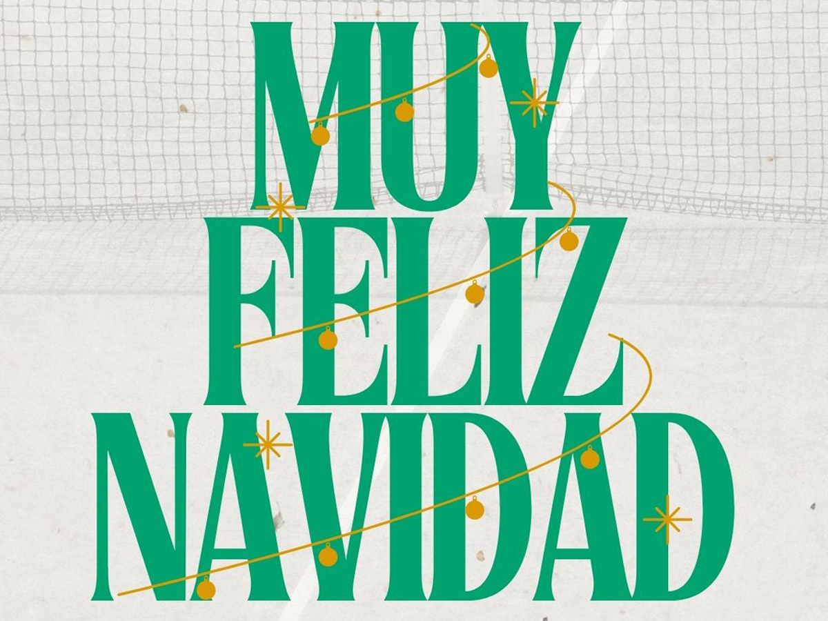 Muy Feliz Navidad 2025 - Federación Andaluza de Tenis