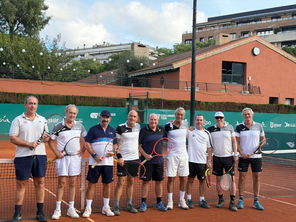 El Real Club Tenis Betis, campeón de Andalucía +60