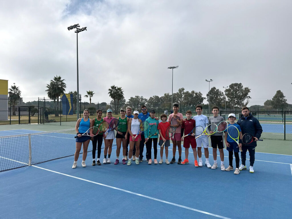 Concentración Sub 13 del Programa de Tecnificación de la Federación Andaluza de Tenis