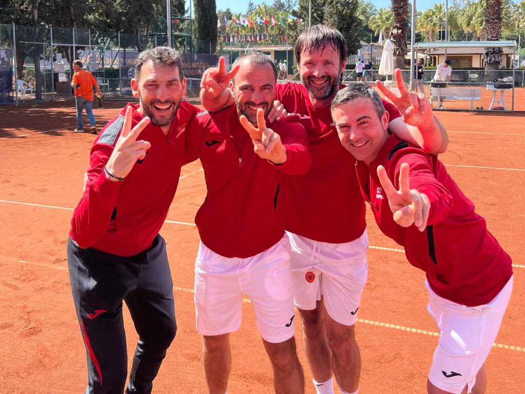 Javi Martínez y Pedro Nieto, Campeones del Mundo +45 con España, por segundo año consecutivo