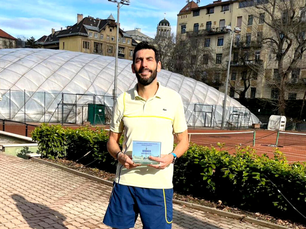 Javi Martínez se corona en el ITF MT1000 en Budapest
