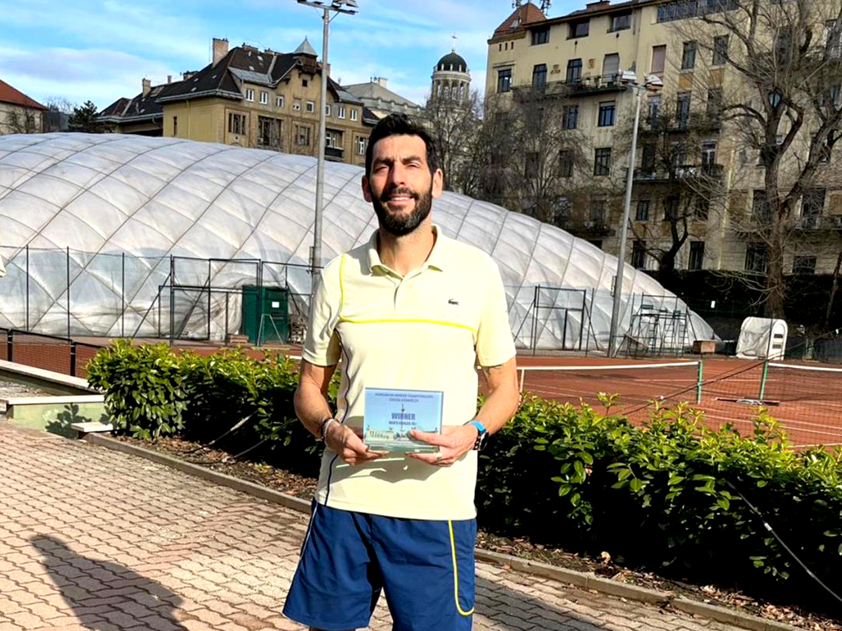 Javi Martínez se corona en el ITF MT1000 en Budapest