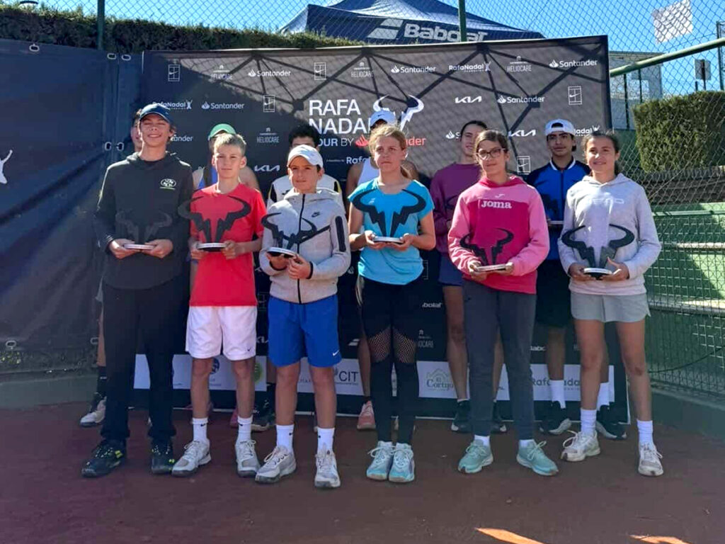 Campeones del Rafa Nadal Tour by Santander en Sevilla