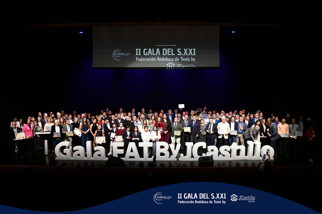 El tenis andaluz celebra su gran año en Málaga con una gala histórica - Foto Julio Salcedo - Federación Andaluza de Tenis