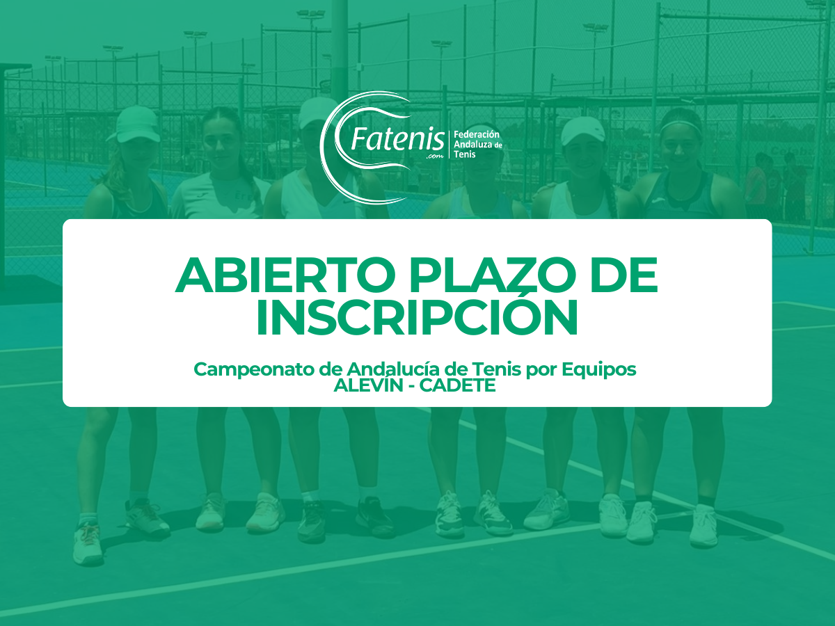Campeonato de Andalucía por Equipos Alevín y Cadete 2026