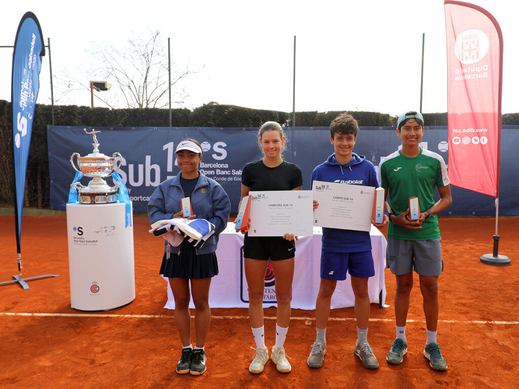 César Tasso alcanzó la final del Conde de Godó Sub 14 en Mataró