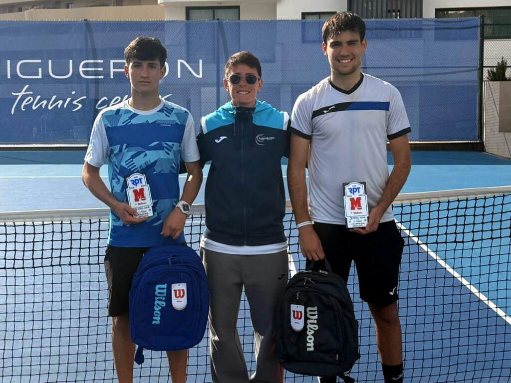 Circuito RPT Marca en Higueron Tennis Center - Foto Darío Ortega, Paula Cueto y Nacho Cepeda