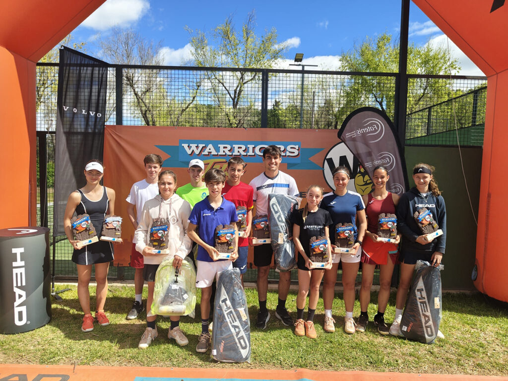 Campeones andaluces del Warriors Tour celebrado en Sevilla