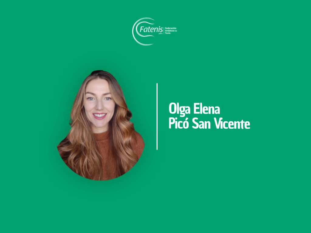 Olga Elena Picó San Vicente se incorpora a la Junta Directiva de la Federación Andaluza de Tenis