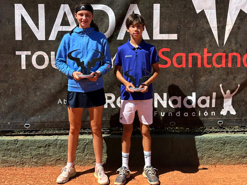 Claudia Valero, campeona del Rafa Nadal Tour by Santander en Sub 12 mientras que Manuel Pineda ha sido finalista, parada celebrada en Valdoreix