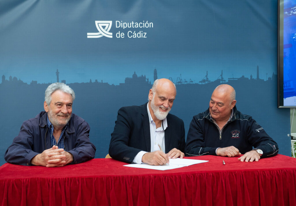 Firma del acuerdo de la Diputación de Cádiz con la Federación Andaluza de Tenis Firma del acuerdo de la Diputación de Cádiz con la Federación Andaluza de Tenis