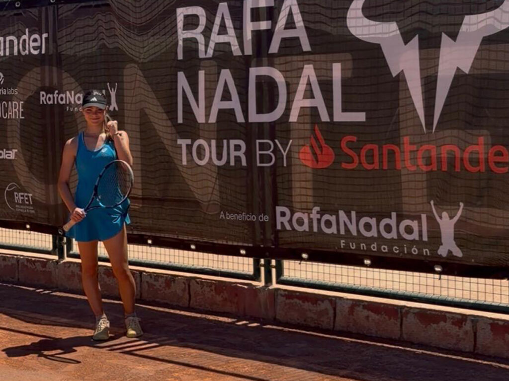 María Ortega, finalista en Sub 16 del Rafa Nadal Tour de Alicante
