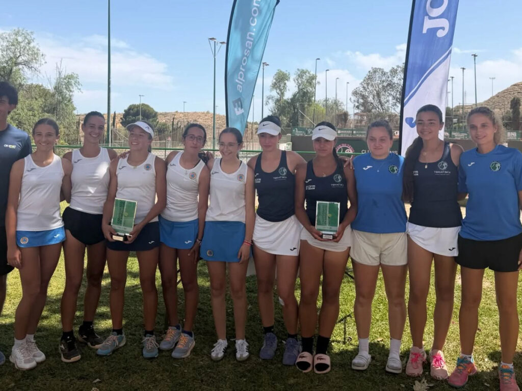 Campeonato de Andalucía por Equipos 2026 - Cadete Femenino - Campeón Asociación Club de Campo de Sevilla - Subcampeón Club Tenis Almería