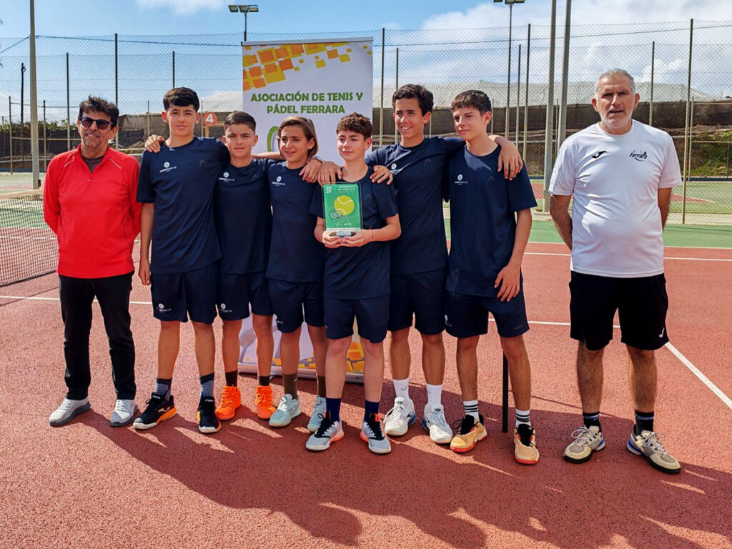 Campeonato de Andalucía Infantil por Equipos 2026 - Primera División - Campus Tenis Club, campeones Campeonato de Andalucía Infantil por Equipos 2026 - Primera División - Campus Tenis Club, campeones