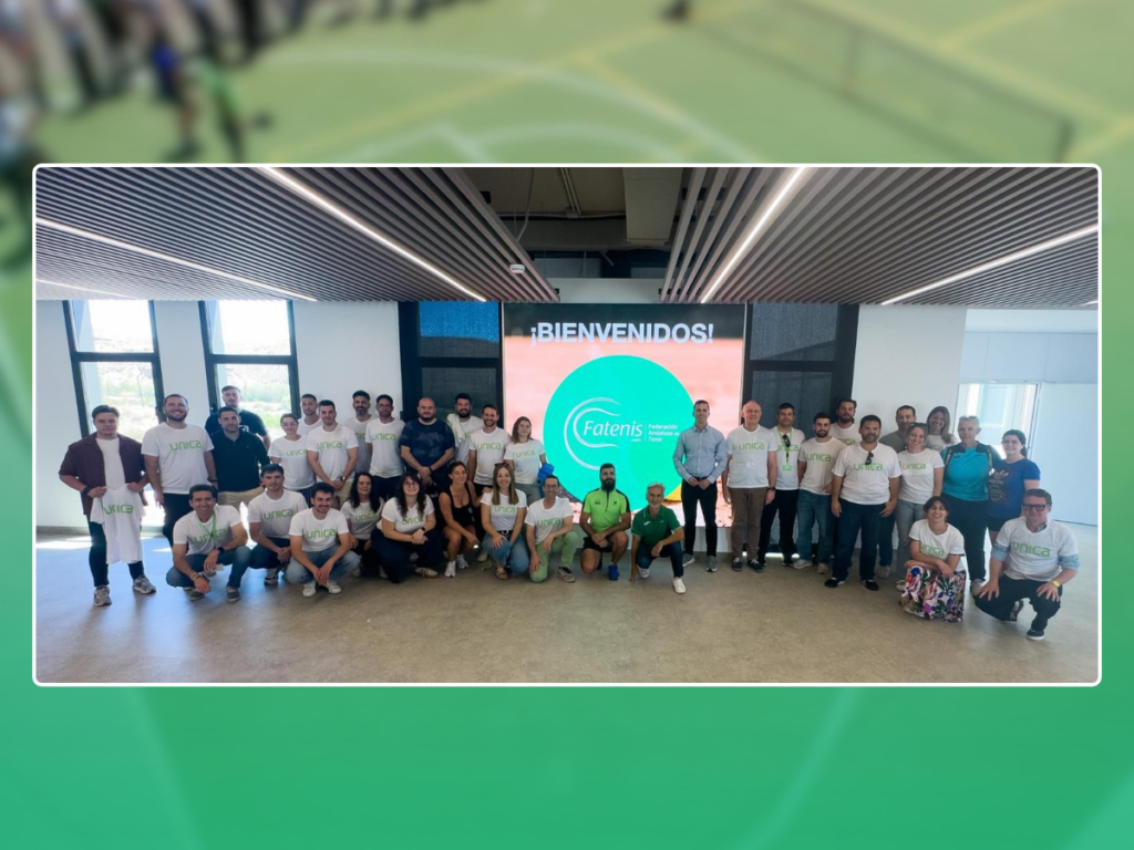 Unica Group y la Federación Andaluza de Tenis inauguran una nueva pista de pickleball en las instalaciones de Unica en el PITA