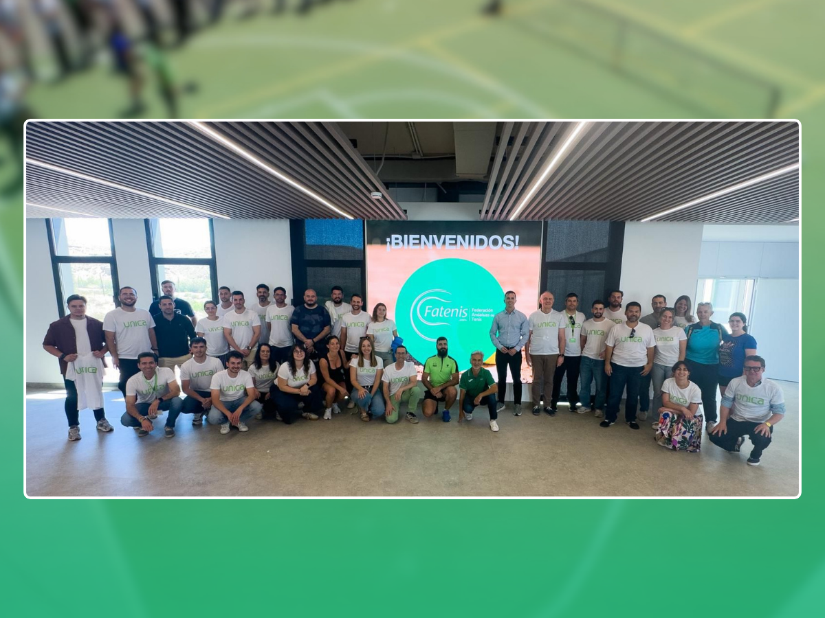Unica Group y la Federación Andaluza de Tenis inauguran una nueva pista de pickleball en las instalaciones de Unica en el PITA