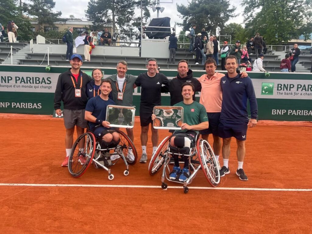 Juan Beaus suma otro Grand Slam juntoa Gordon Reid en Roland Garros