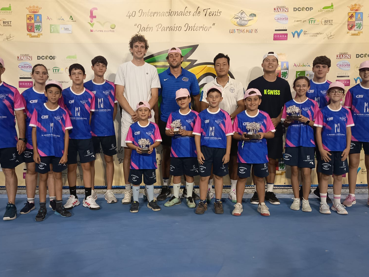 Hsu y Zhu conquistan el cuadro de dobles del ITF M25 Martos – Jaén Paraíso Interior | Foto ITF Martos