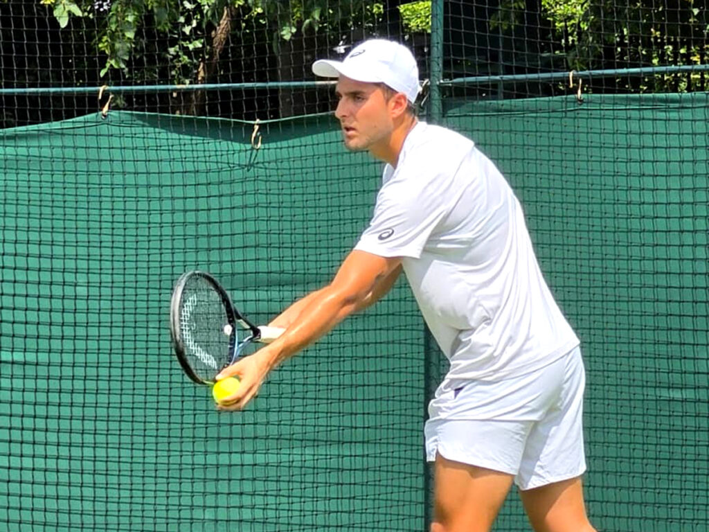 Pablo Llamas en Wimbledon - Foto Pablo Llamas - Cheri Darley