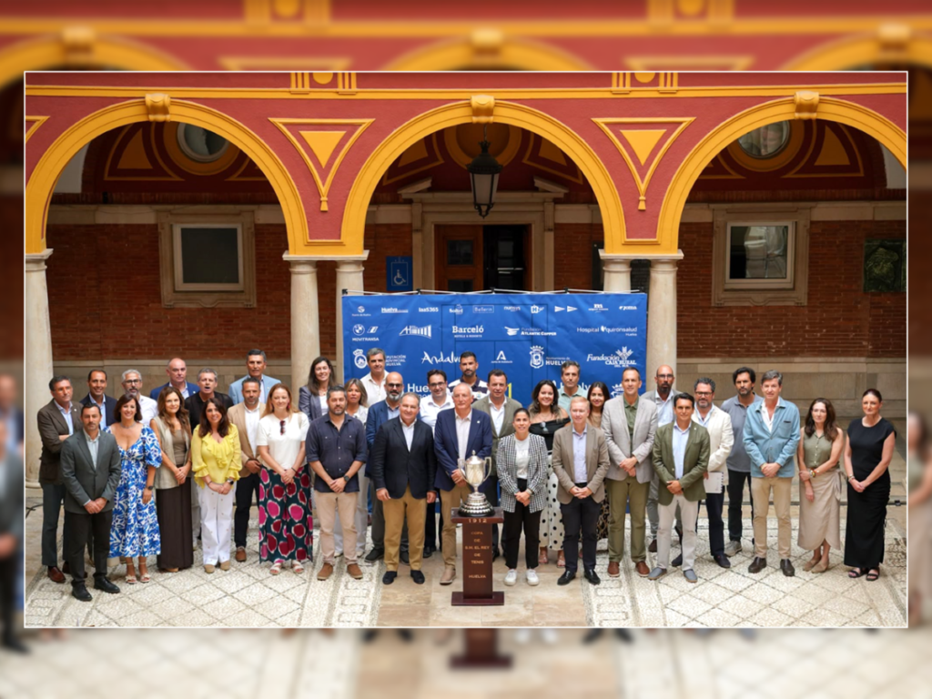 Presentación de la 101ª edición de la Copa del Rey de Tenis - Foto Ayuntamiento de Huelva - Real Club Recreativo de Huelva de Tenis