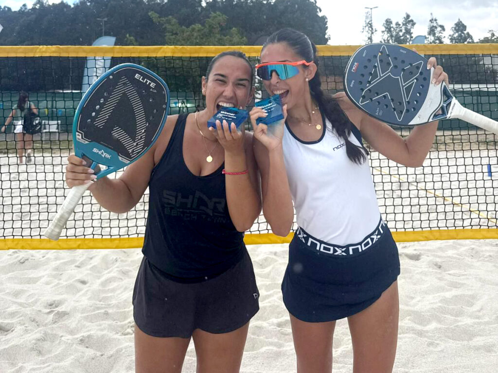 Laura Jiménez junto a María Martínez conquistaron el BT50 de Espinho, en Portugal