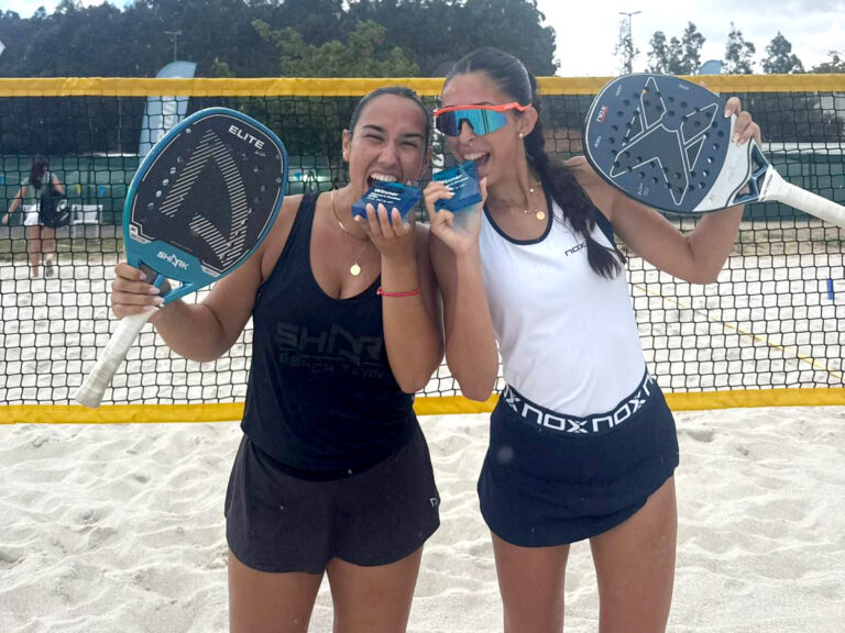 Laura Jiménez junto a María Martínez conquistaron el BT50 de Espinho, en Portugal