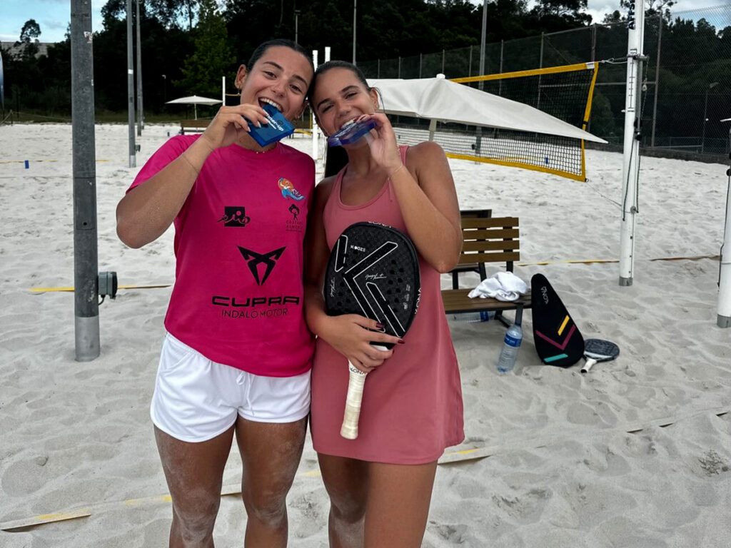 Lola Abadía y Catarina Martinez alcanzaron la final en el BT10 de Espinho, en Portugal