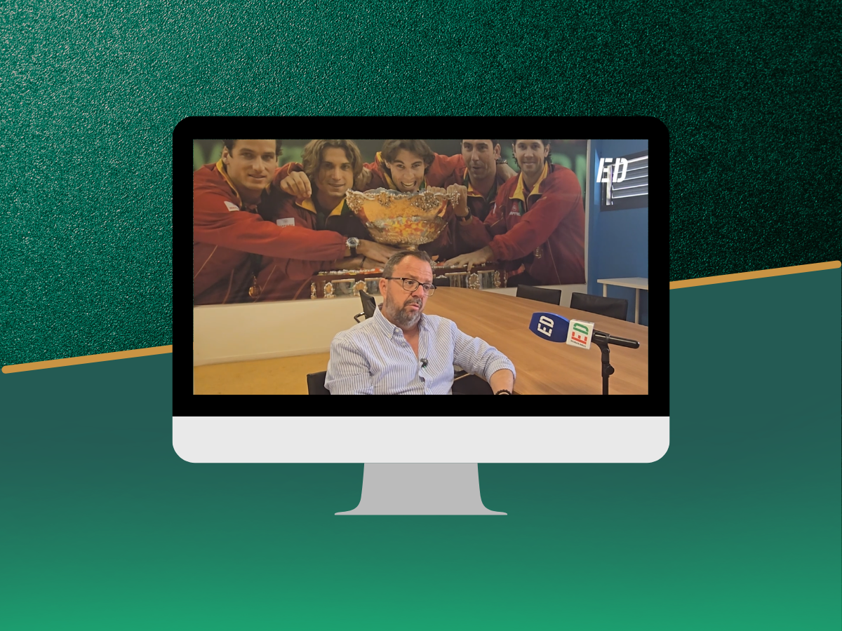 Entrevista de Estadio Deportivo a Juan Arispón, director general de la federació andaluza de tenis