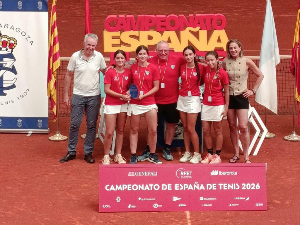 Club de Tenis El Campo, de Priego de Córdoba, subcampeón de consolación del Campeonato de España Junior por Equipos